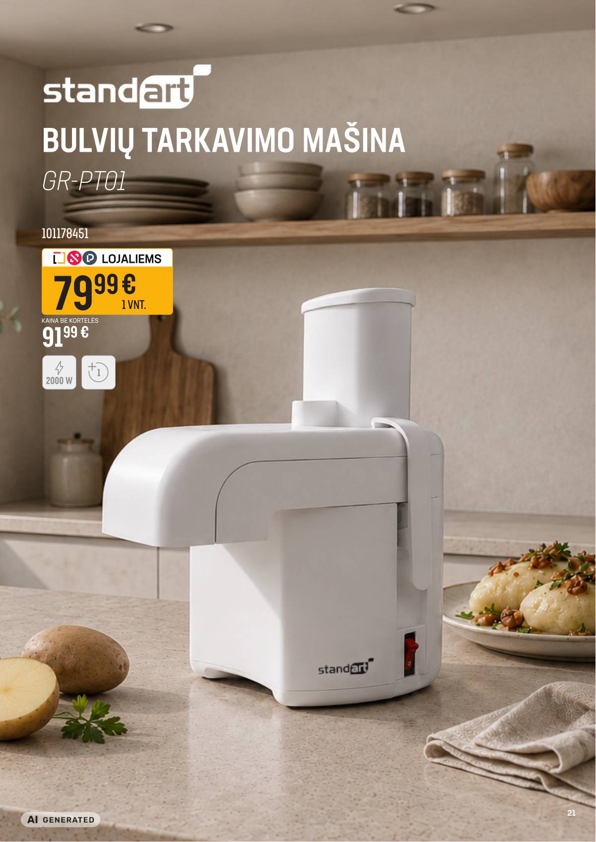 Senukai - Virimo dienos | Senukai akcijų Leidinys Nr. 32 21 puslapis