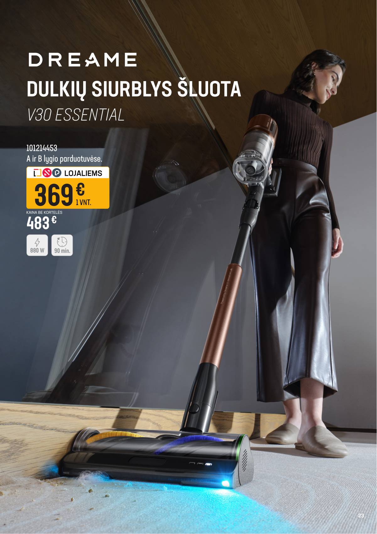 Senukai - Virimo dienos | Senukai akcijų Leidinys Nr. 32 23 puslapis
