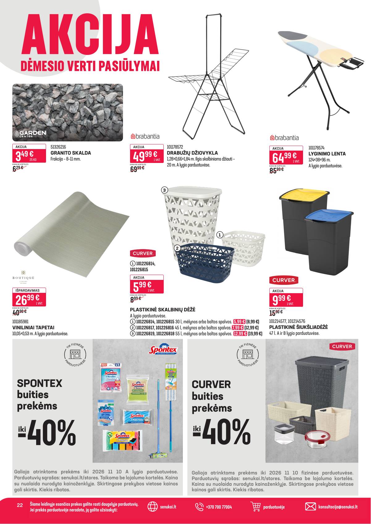 Senukai - Senukai akcijų leidinys Nr. 34 22 puslapis