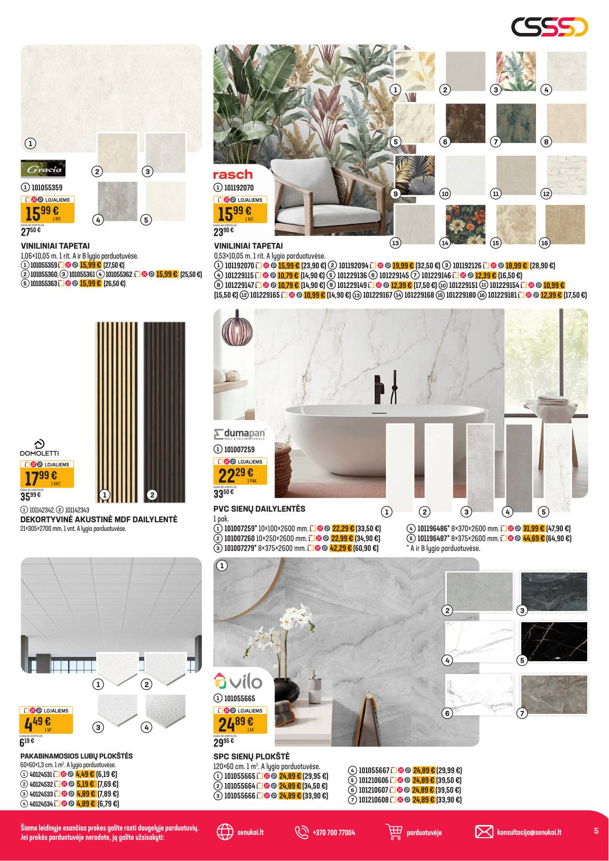 Senukai - Leidnys Nr. 36 5 puslapis