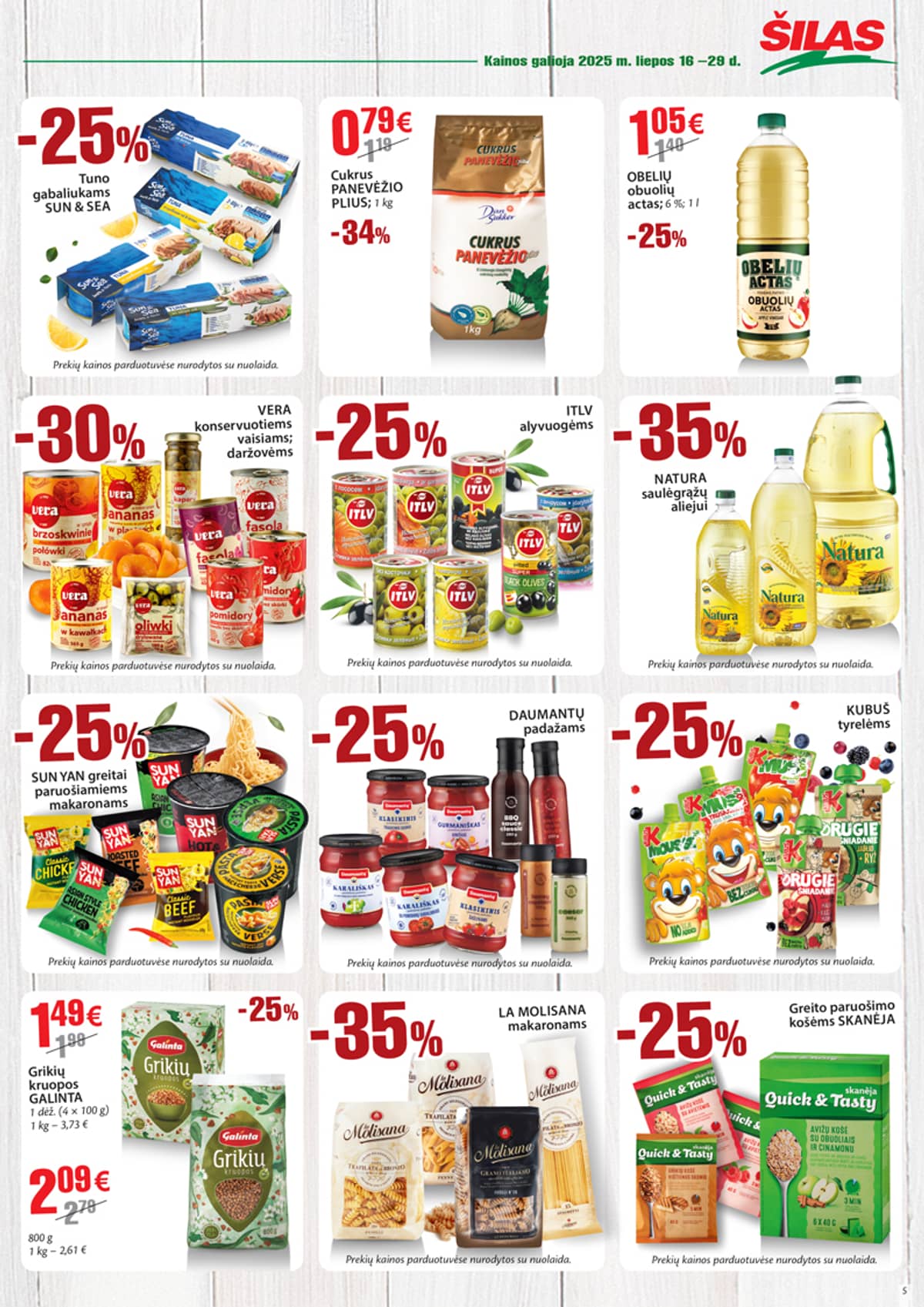 Šilas - Akcijų leidinys Nr. 14 5 puslapis