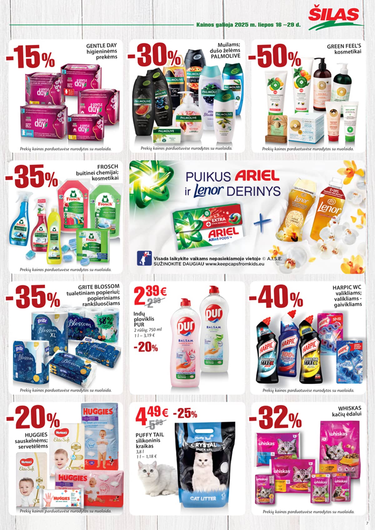 Šilas - Akcijų leidinys Nr. 14 7 puslapis