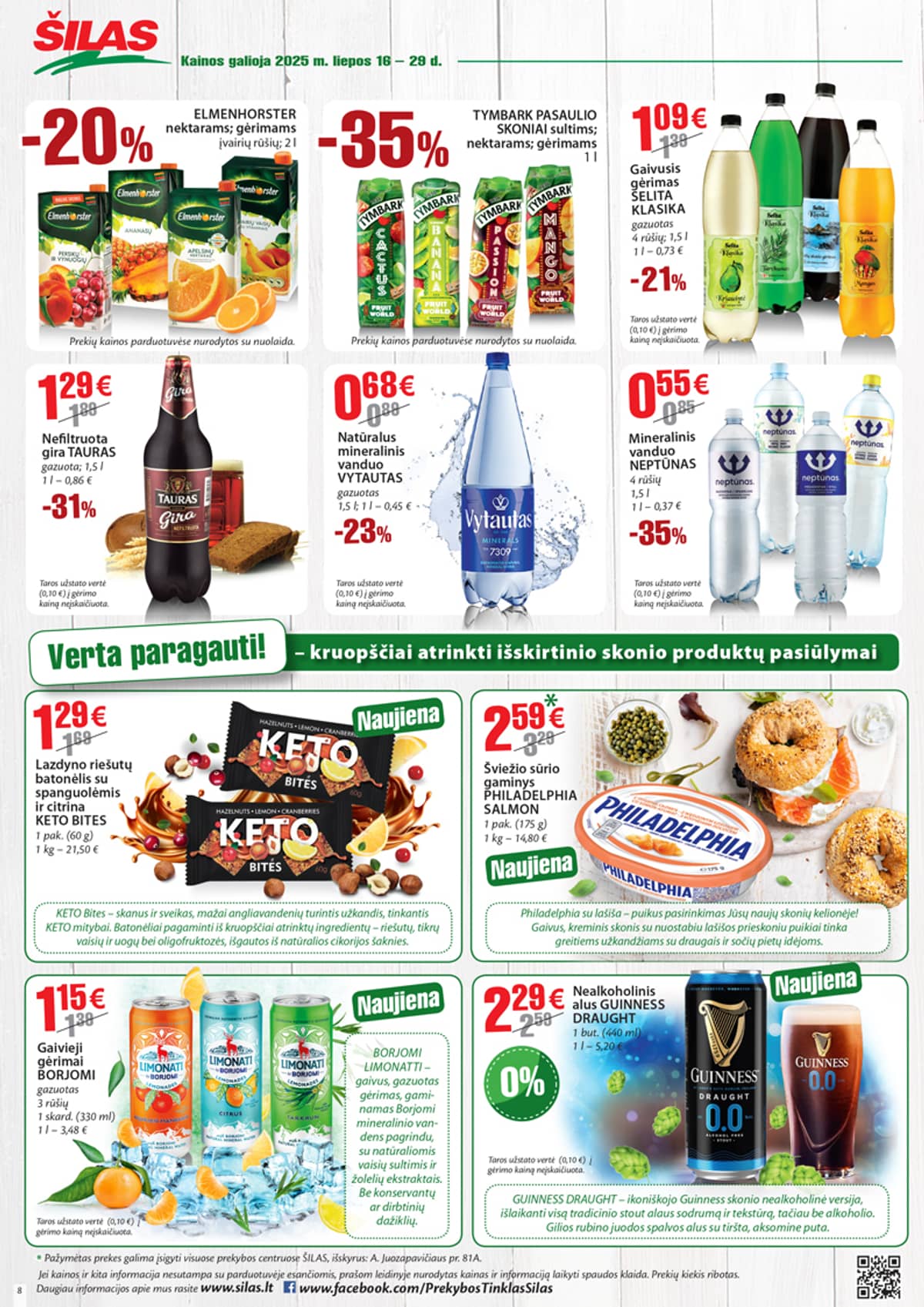 Šilas - Akcijų leidinys Nr. 14 8 puslapis