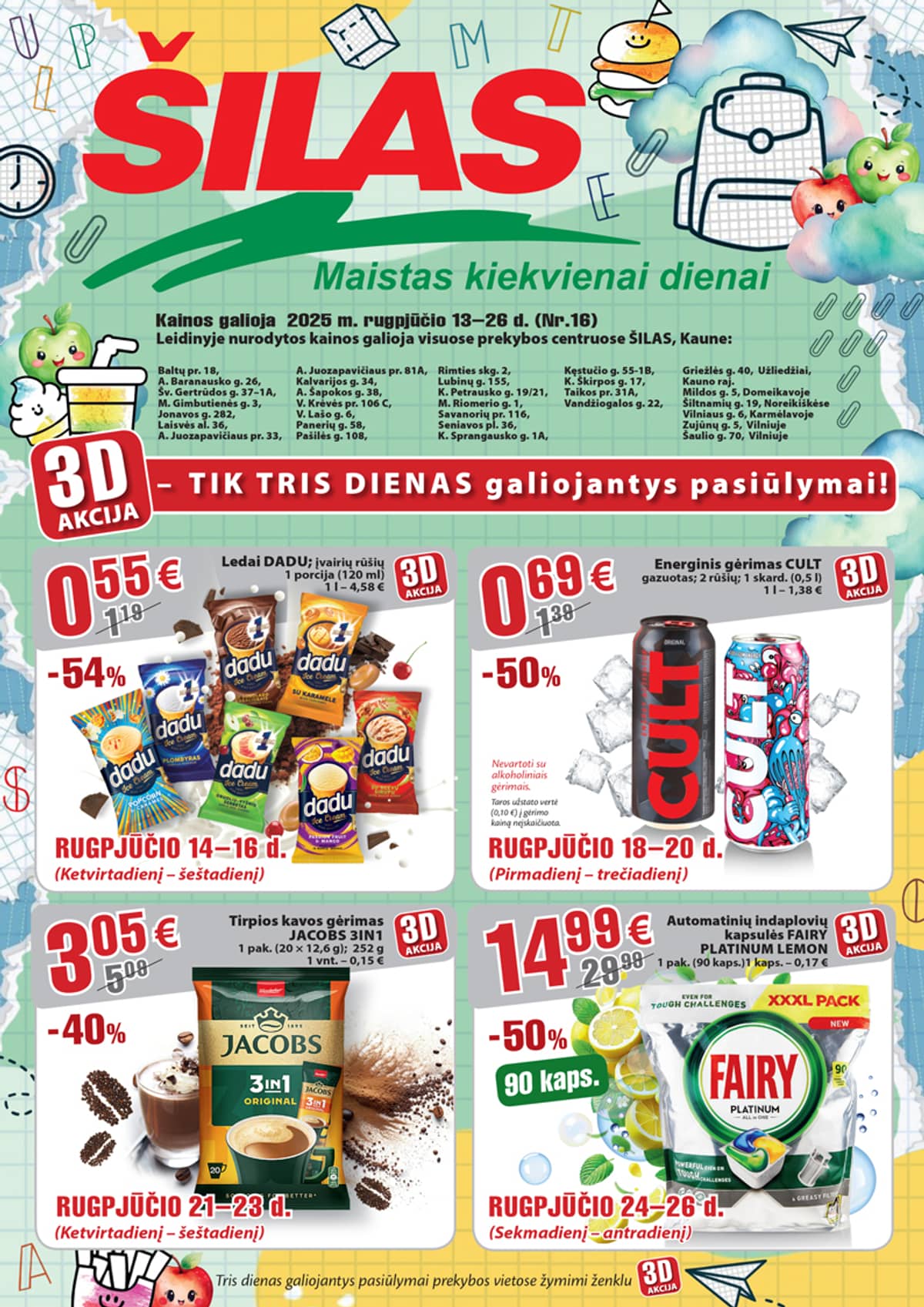 Šilas - Šilas Akcijų leidinys Nr. 16 1 puslapis