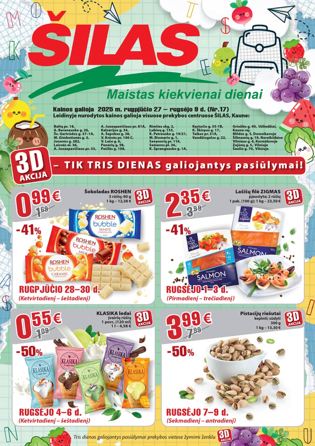 Šilas - Šilas akcijų leidinys Nr. 17 1 puslapis