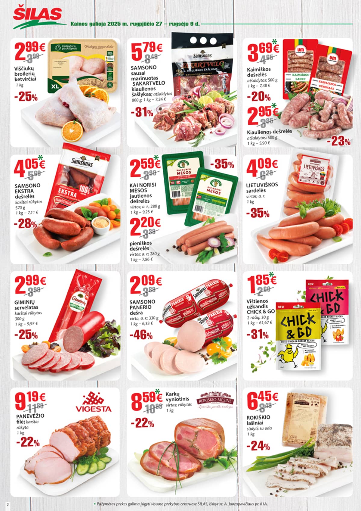 Šilas - Šilas akcijų leidinys Nr. 17 2 puslapis