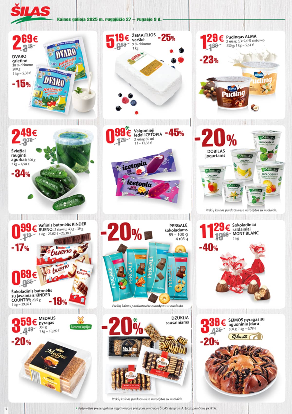 Šilas - Šilas akcijų leidinys Nr. 17 4 puslapis