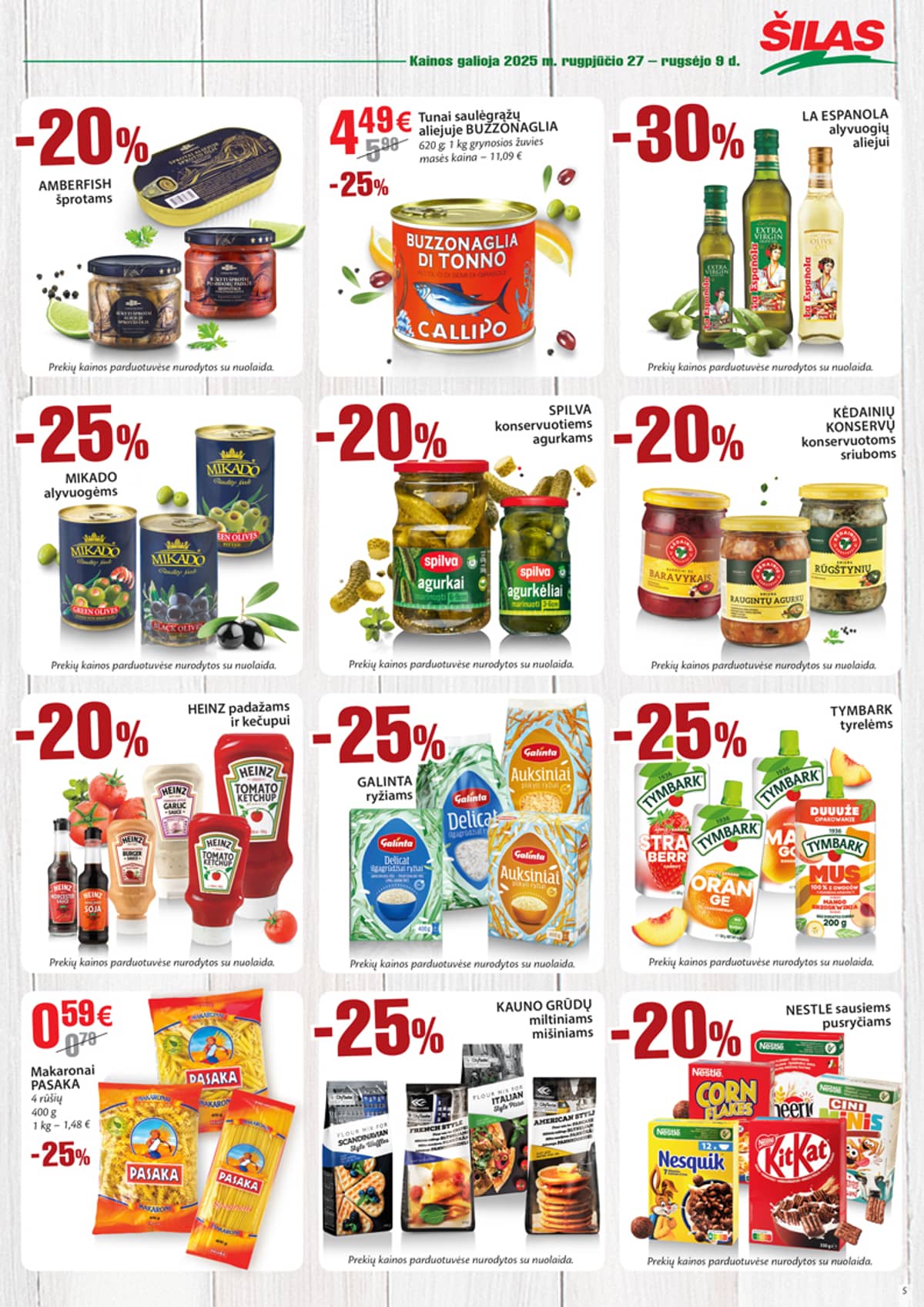 Šilas - Šilas akcijų leidinys Nr. 17 5 puslapis