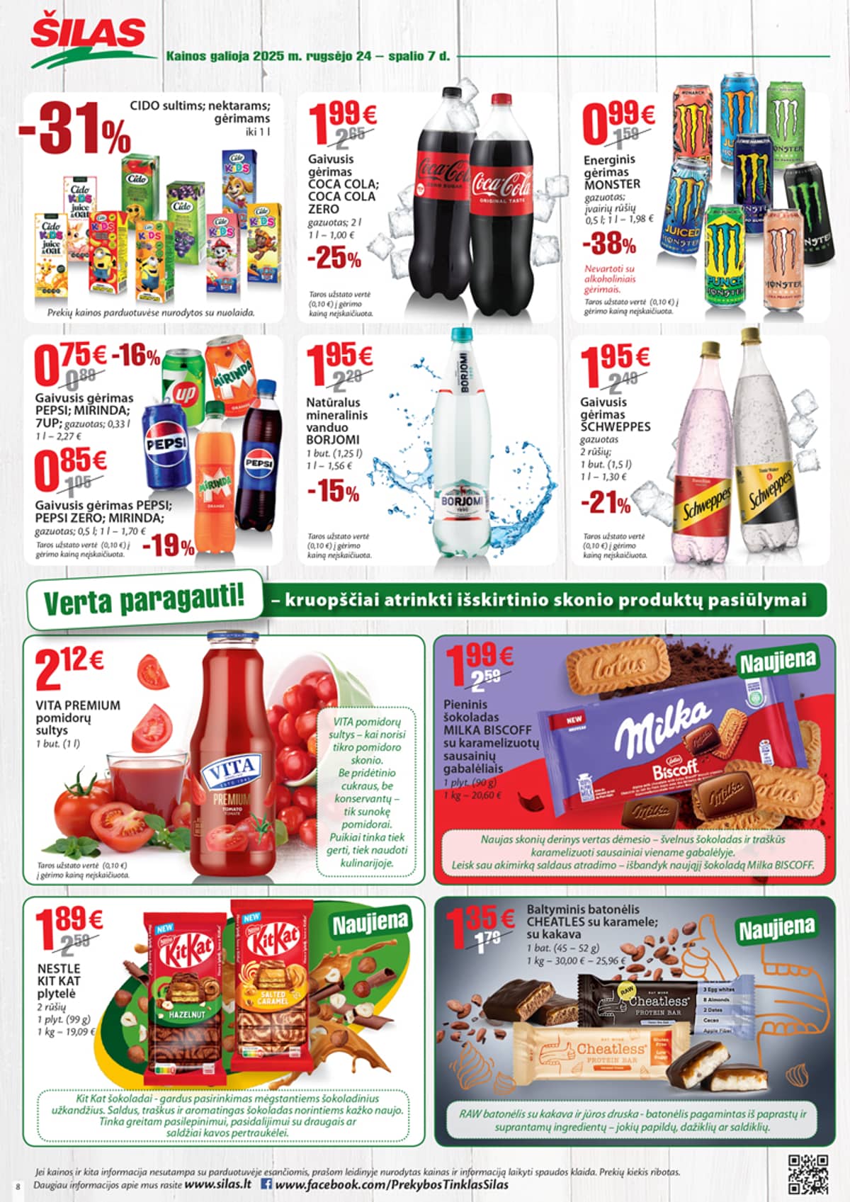 Šilas - Akcijų leidinys Nr. 19 8 puslapis