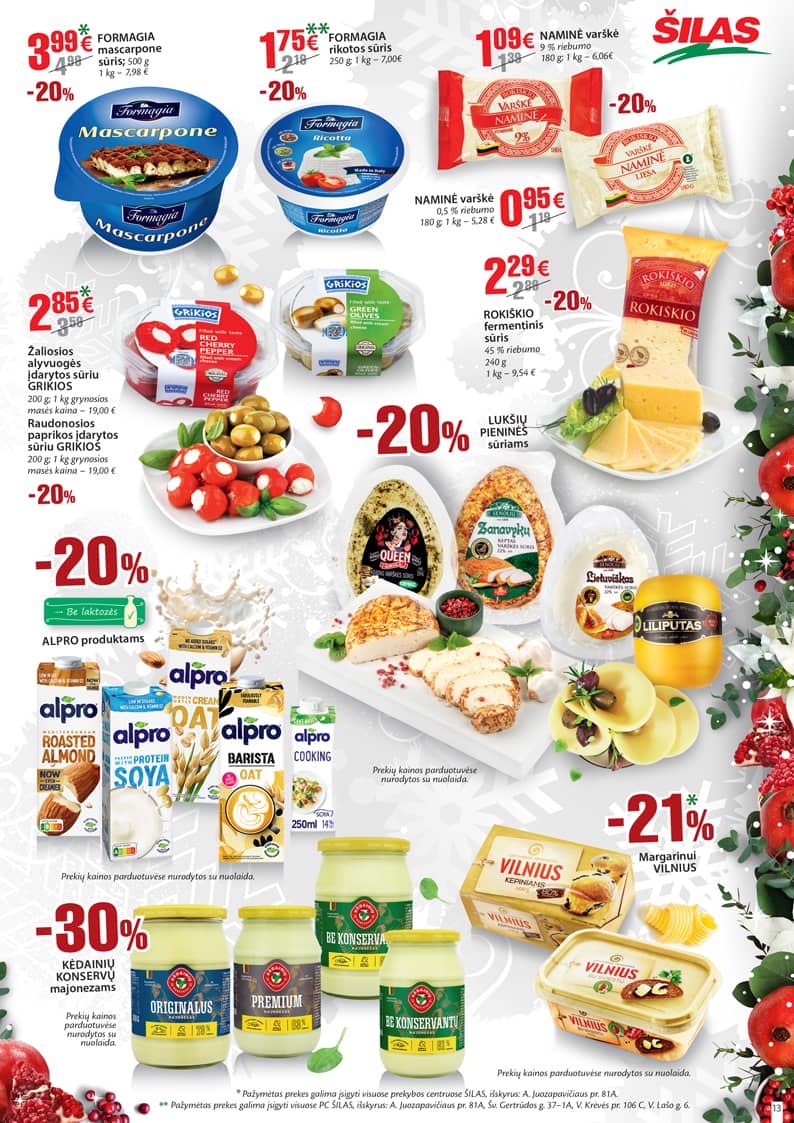 Šilas - Akcijų leidinys Nr. 25 13 puslapis