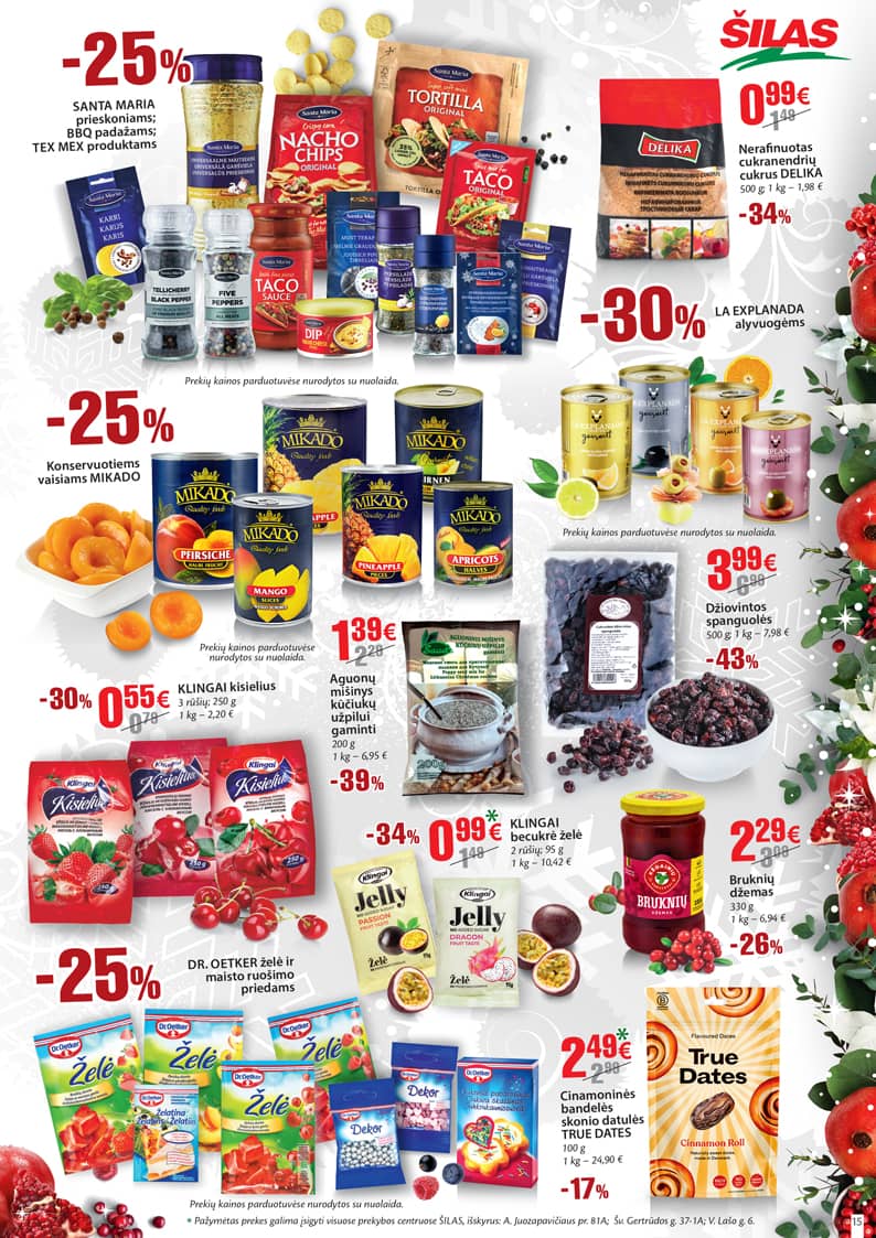 Šilas - Akcijų leidinys Nr. 25 15 puslapis