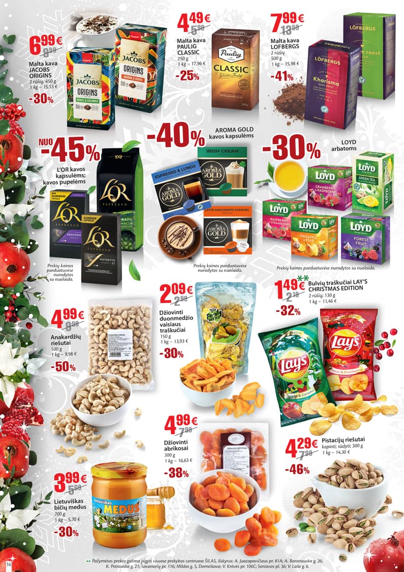 Šilas - Akcijų leidinys Nr. 25 16 puslapis