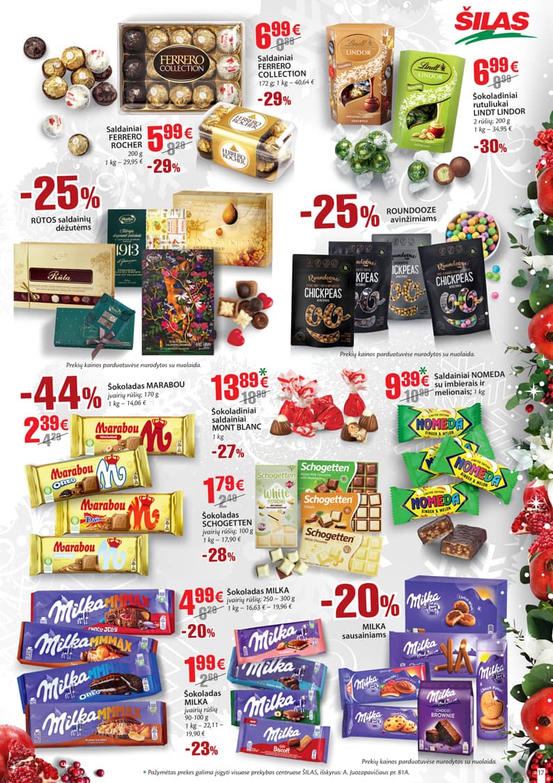 Šilas - Akcijų leidinys Nr. 25 17 puslapis