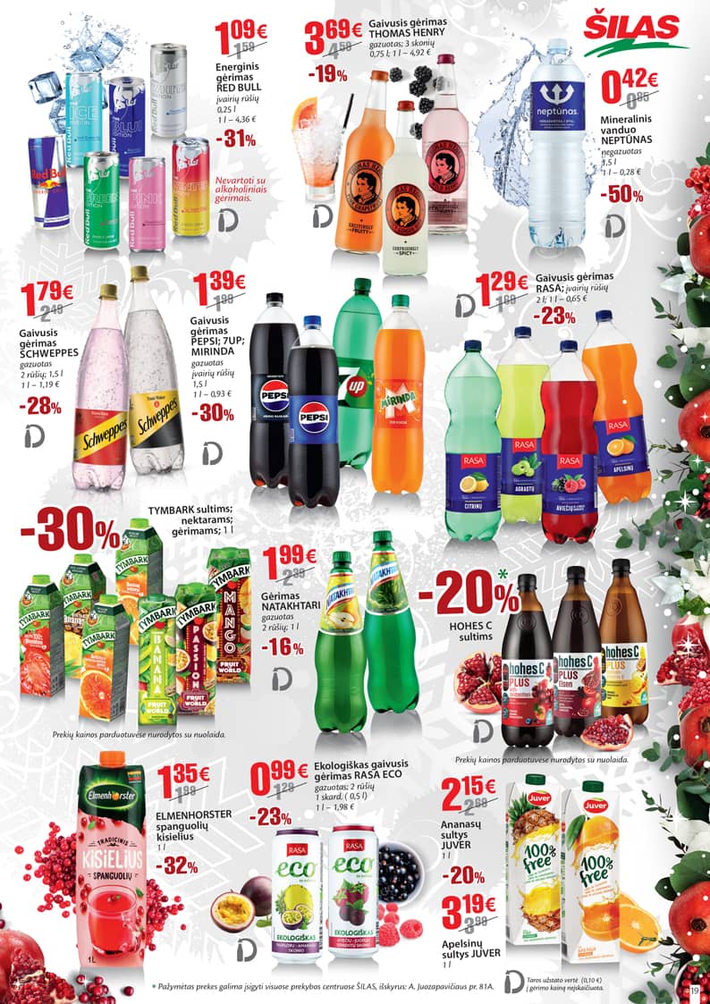 Šilas - Akcijų leidinys Nr. 25 19 puslapis