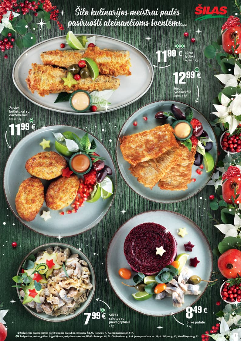 Šilas - Akcijų leidinys Nr. 25 3 puslapis