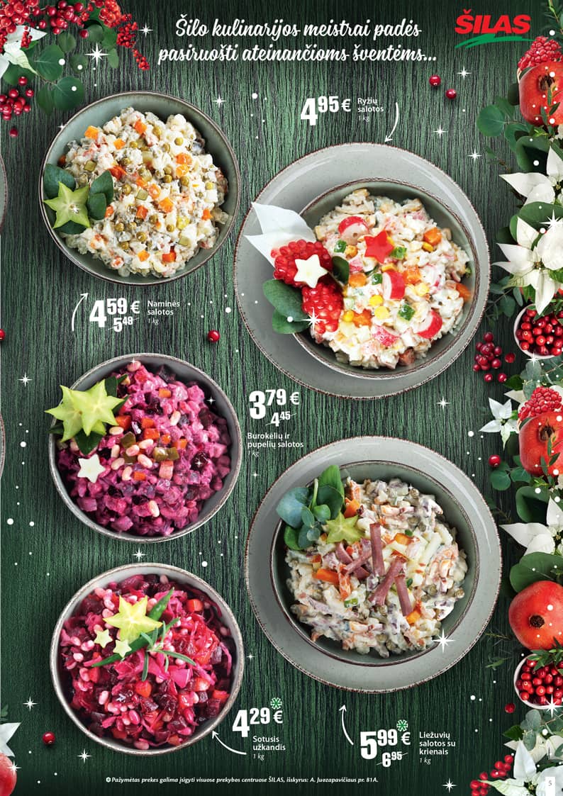 Šilas - Akcijų leidinys Nr. 25 5 puslapis