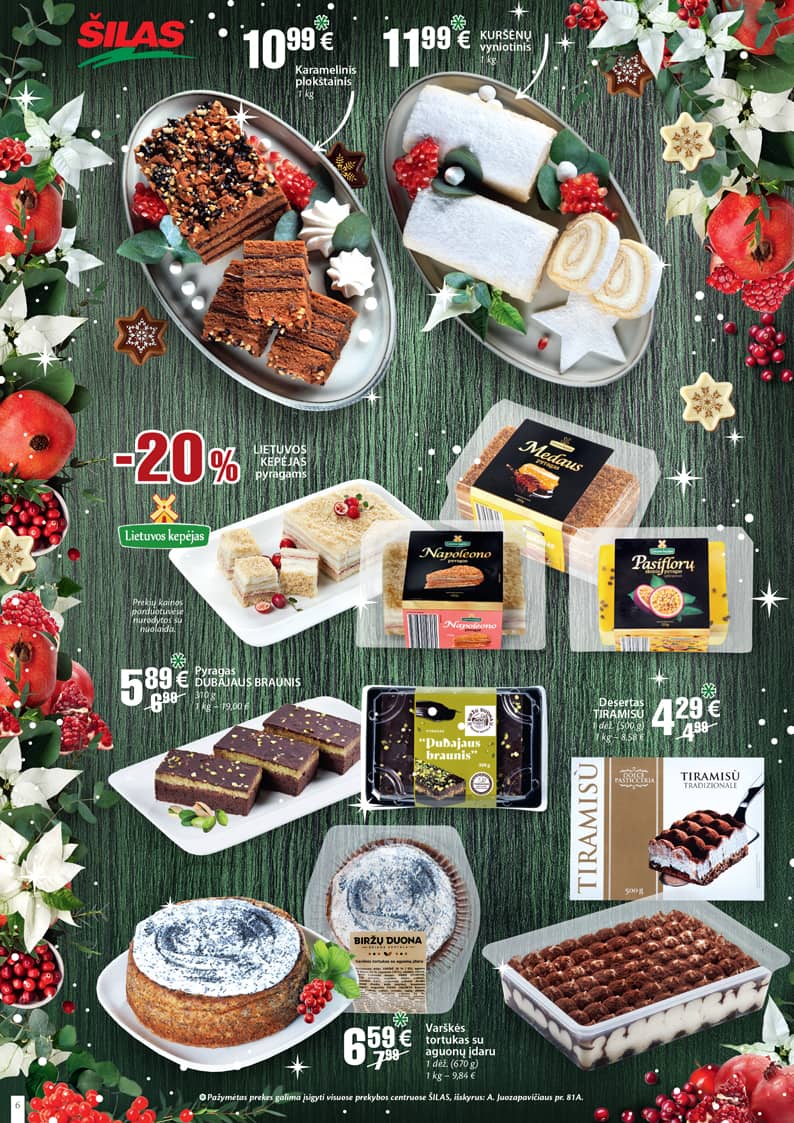 Šilas - Akcijų leidinys Nr. 25 6 puslapis