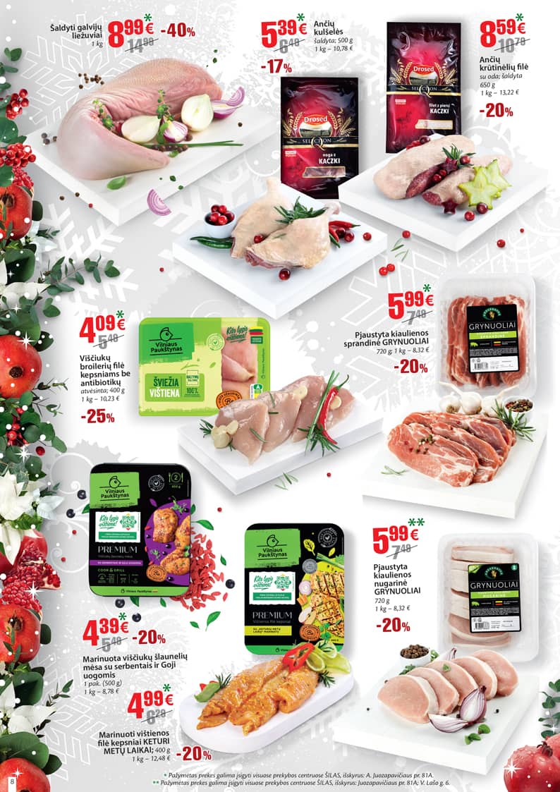 Šilas - Akcijų leidinys Nr. 25 8 puslapis