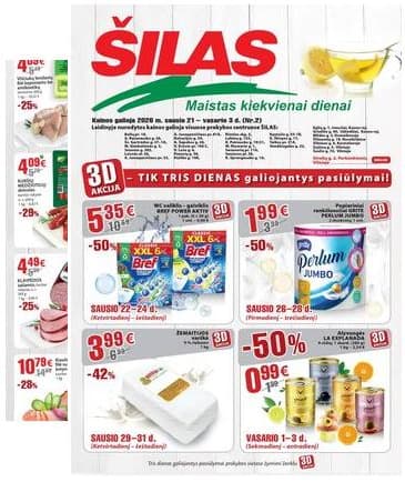 Šilas - Akcijų leidinys Nr. 2 2026-01-21 – 2026-02-03