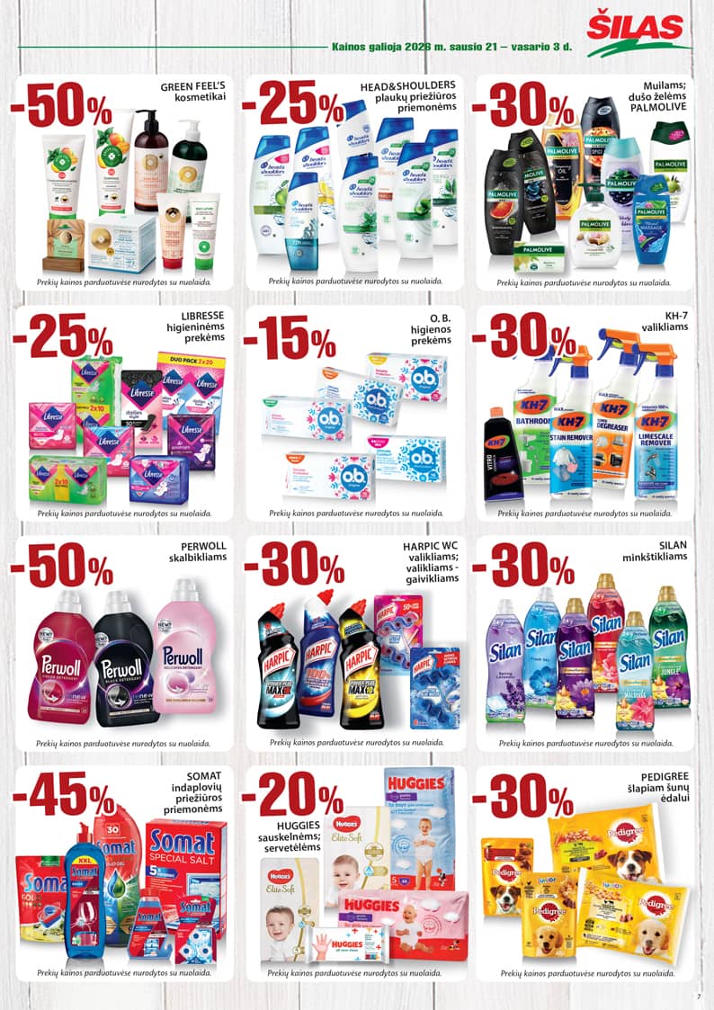 Šilas - Šilas akcijų leidinys Nr. 2 | 2026-01-21 - 2026-02-03 7 puslapis