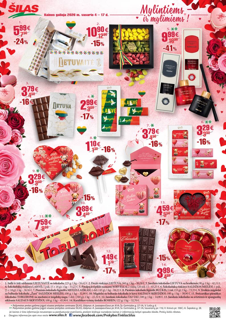 Šilas - Akcijų leidinys Nr. 3 8 puslapis