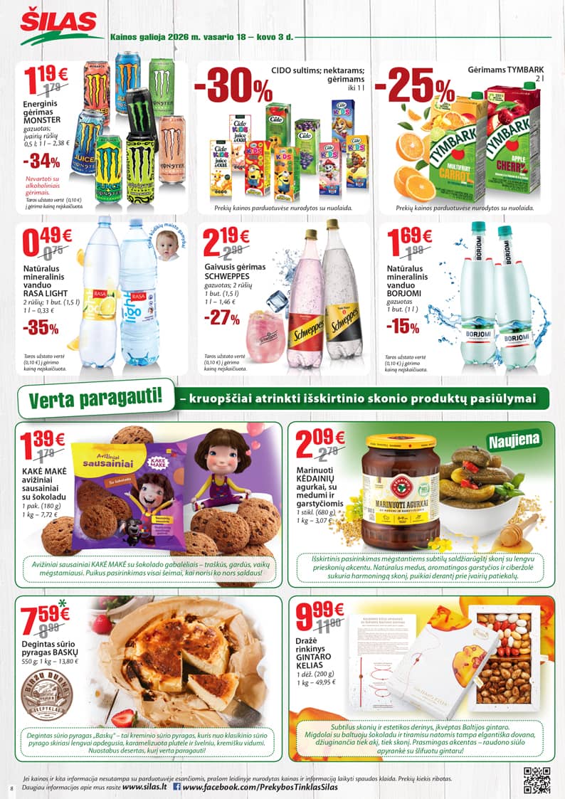 Šilas - Akcijų leidinys Nr. 4 8 puslapis