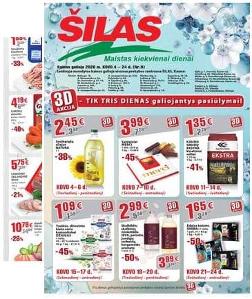 Šilas - Akcijų leidinys Nr. 5 NUO 2026-03-04