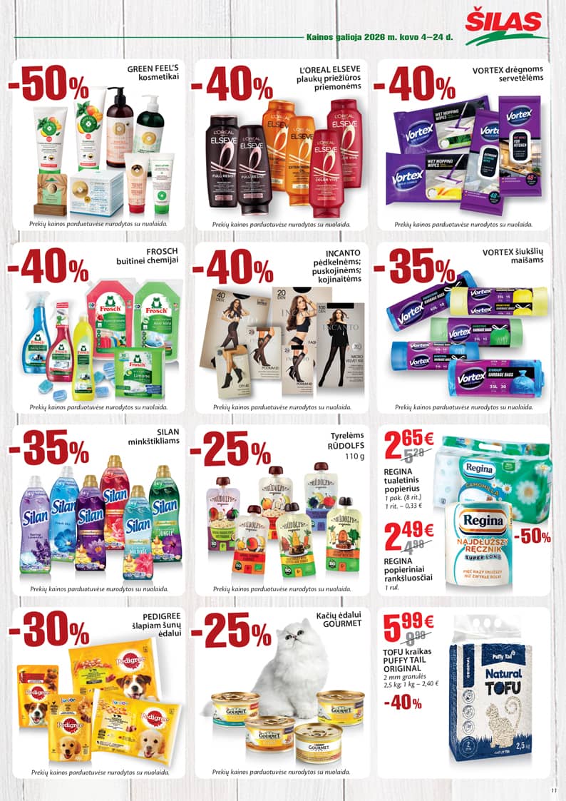 Šilas - Akcijų leidinys Nr. 5 11 puslapis