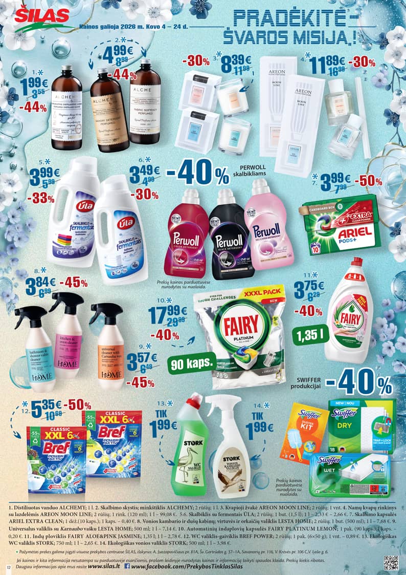 Šilas - Akcijų leidinys Nr. 5 12 puslapis