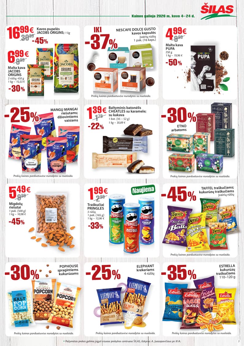 Šilas - Akcijų leidinys Nr. 5 7 puslapis