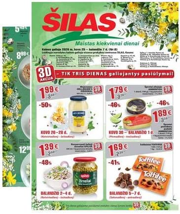 Šilas - Šilas akcijų leidinys Nr. 6 2026-03-25 – 2026-04-07