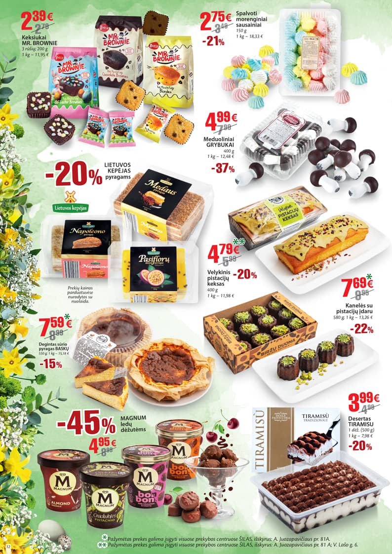 Šilas - Šilas akcijų leidinys Nr. 6 12 puslapis