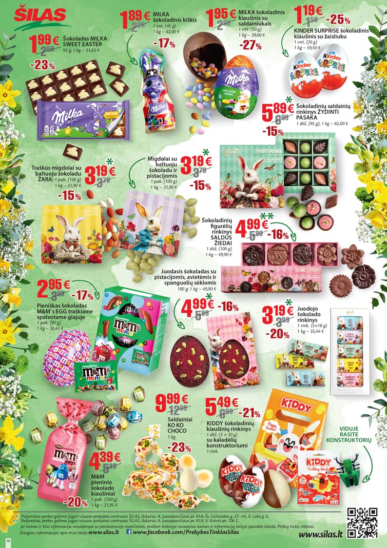 Šilas - Šilas akcijų leidinys Nr. 6 16 puslapis