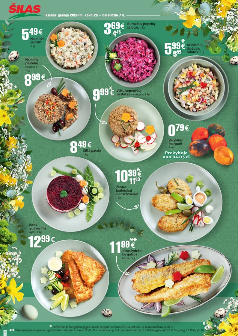 Šilas - Šilas akcijų leidinys Nr. 6 2 puslapis