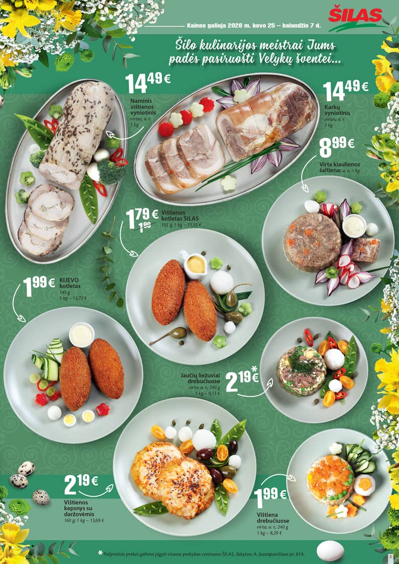 Šilas - Šilas akcijų leidinys Nr. 6 3 puslapis