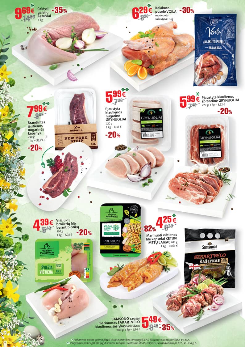 Šilas - Šilas akcijų leidinys Nr. 6 4 puslapis