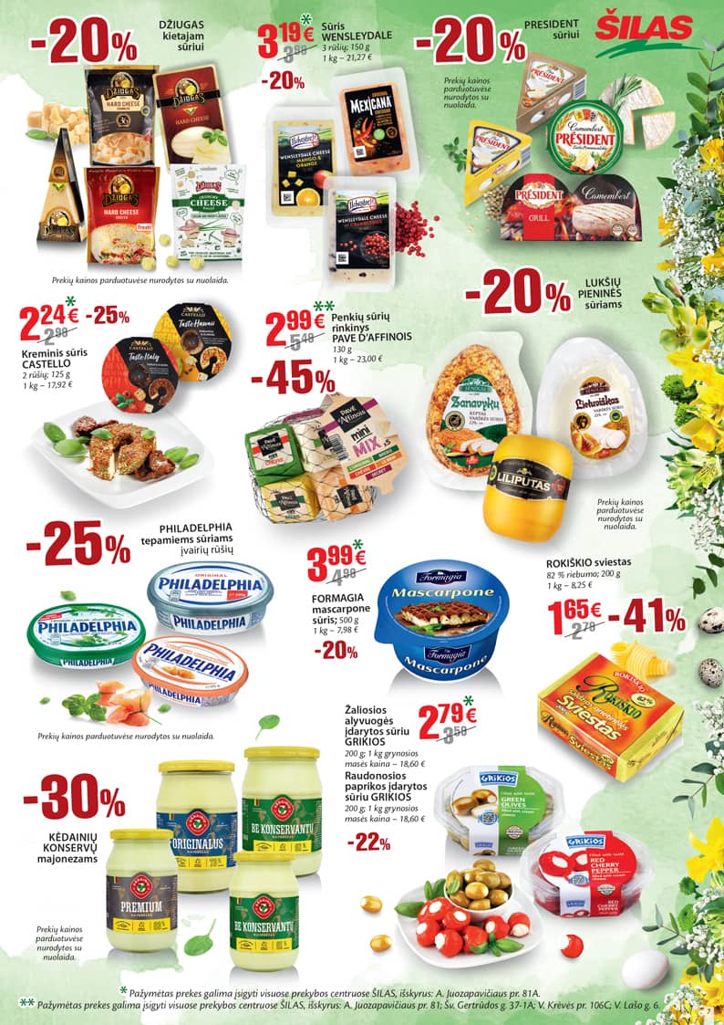 Šilas - Šilas akcijų leidinys Nr. 6 7 puslapis