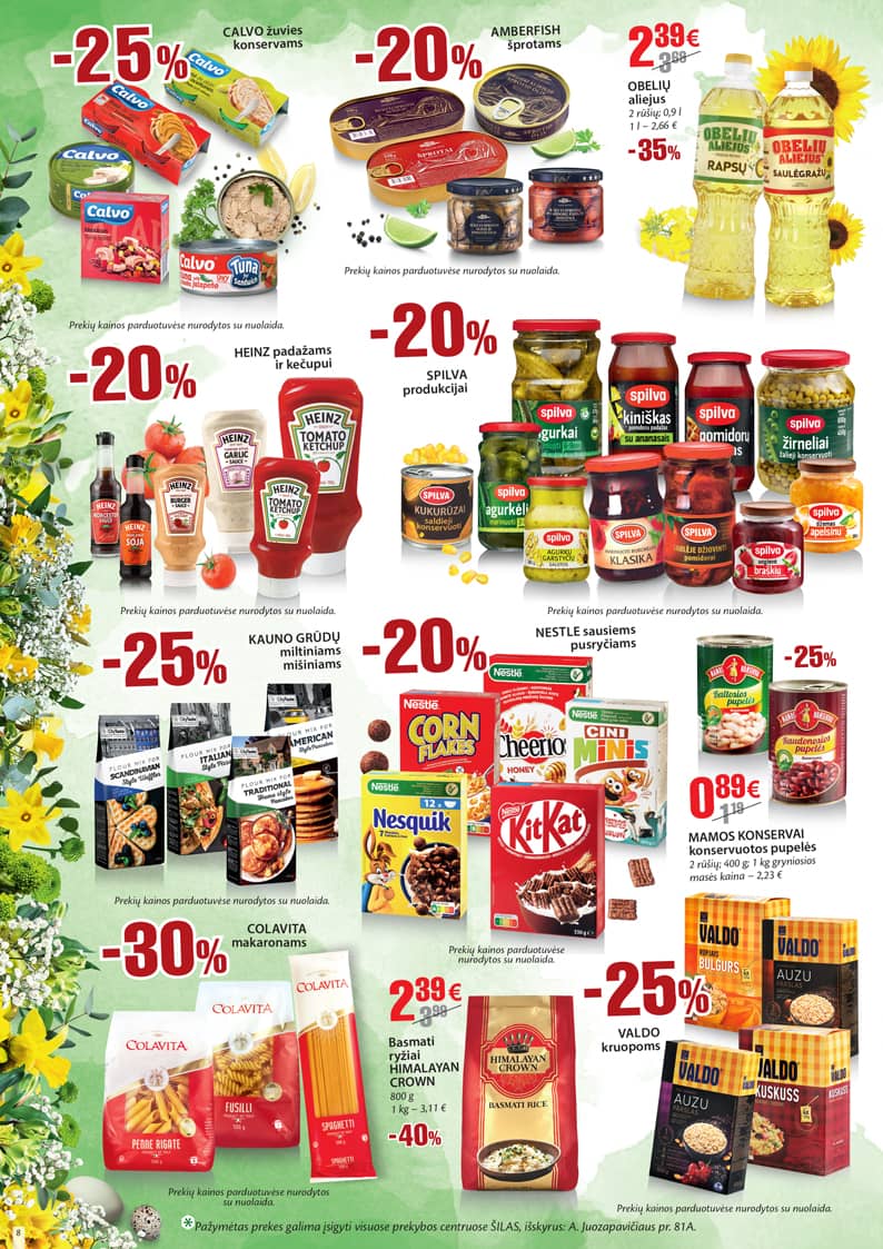 Šilas - Šilas akcijų leidinys Nr. 6 8 puslapis