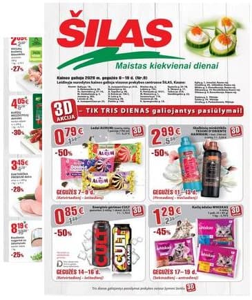 Šilas - Akcijų leidinys Nr. 9 NUO 2026-05-06