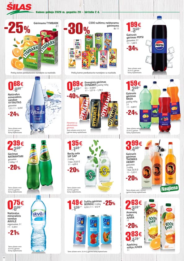 Šilas - Akcijų leidinys Nr. 10 10 puslapis