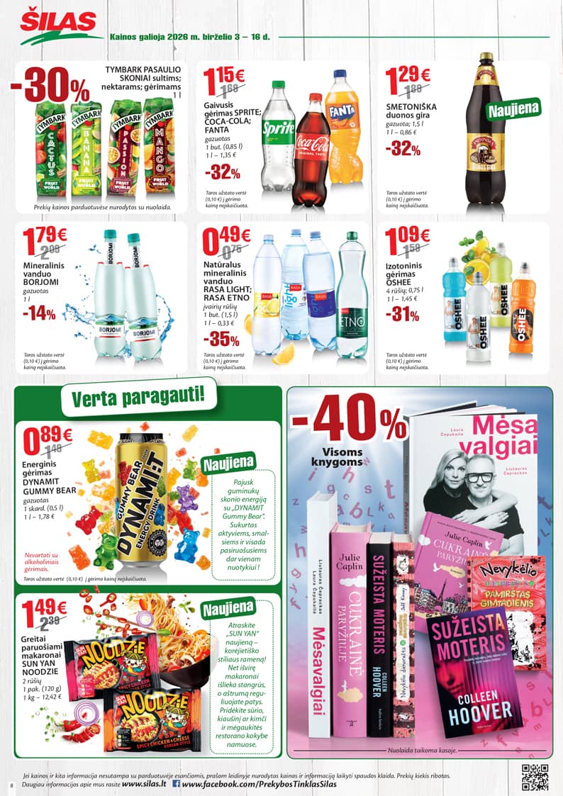 Šilas - Akcijų leidinys Nr. 11 8 puslapis