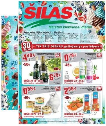Šilas - Akcijų leidinys Nr. 12 NUO 2026-06-17