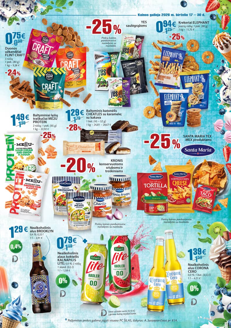 Šilas - Akcijų leidinys Nr. 12 3 puslapis