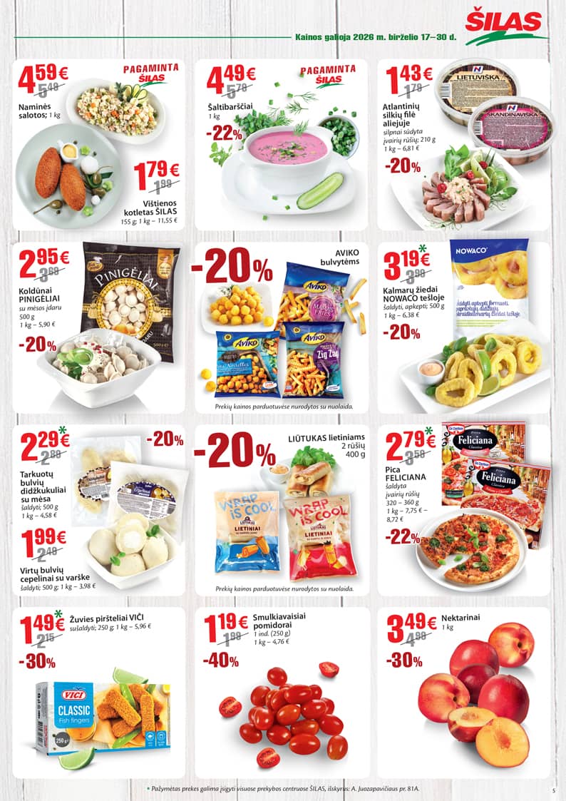 Šilas - Akcijų leidinys Nr. 12 5 puslapis