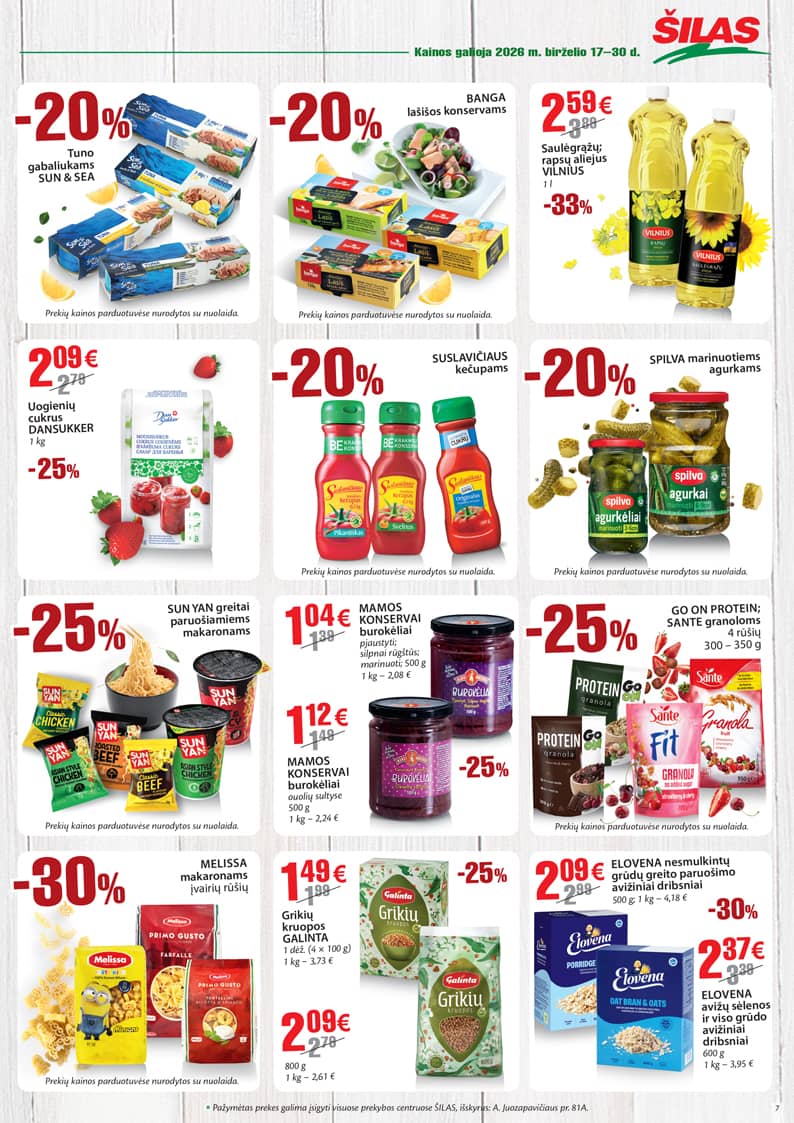 Šilas - Akcijų leidinys Nr. 12 7 puslapis