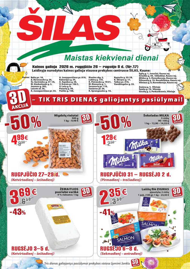 Šilas - Akcijų leidinys Nr. 17 1 puslapis