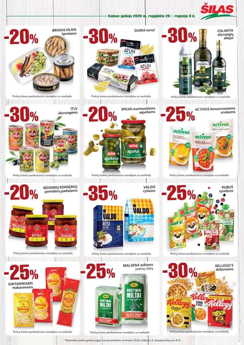Šilas - Akcijų leidinys Nr. 17 5 puslapis