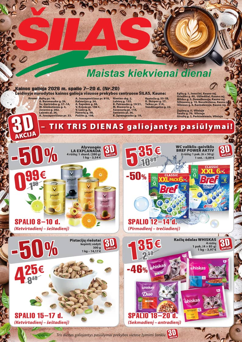 Šilas - Šilas akcijų leidinys Nr. 20 1 puslapis