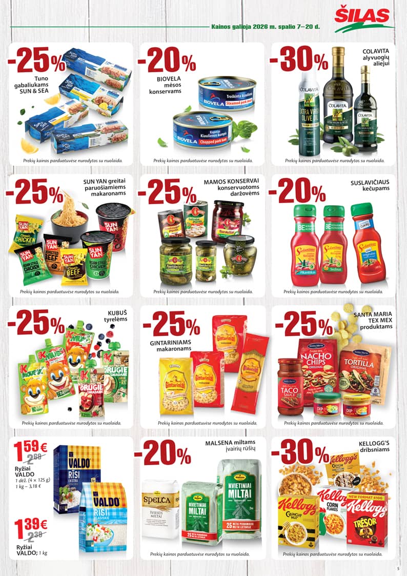 Šilas - Šilas akcijų leidinys Nr. 20 5 puslapis