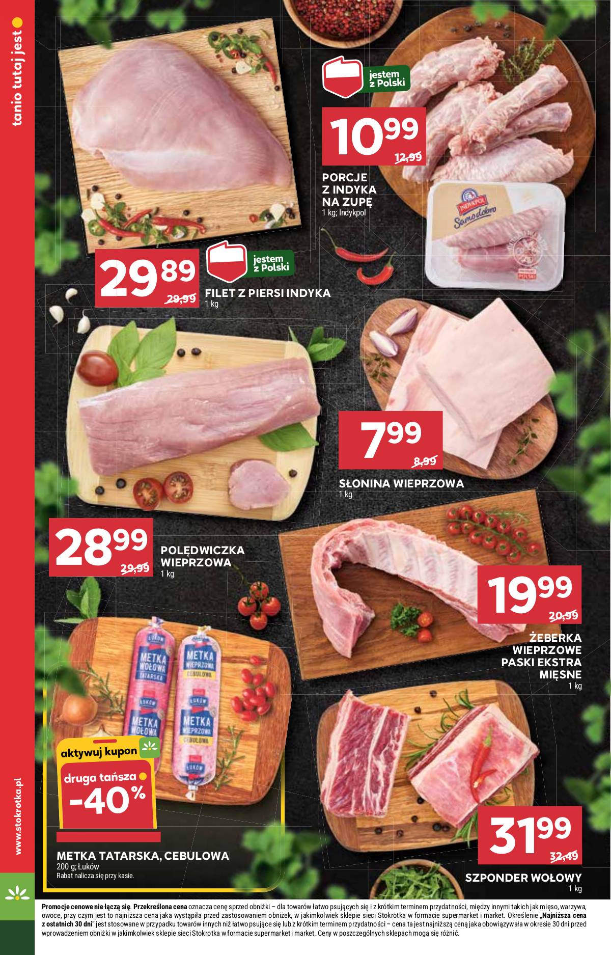 Stokrotka - Stokrotka Supermarket akcijų leidinys 10 puslapis